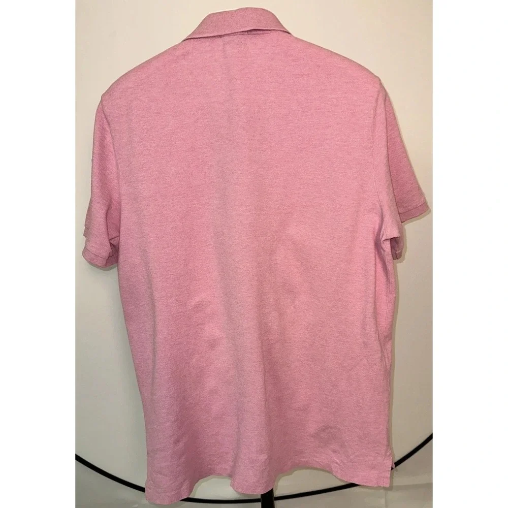 Polo Ralph Lauren Men's XL Classic Fit Pink Cotton Polo Shirt